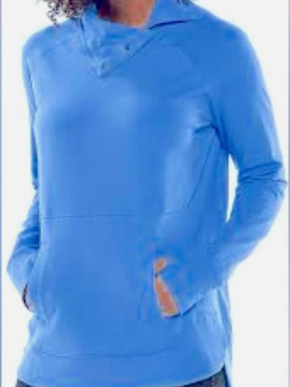 Coolibar UPF 50+ Womens Sea Breeze Funnel Neck Top - Sun Protective SZ XXL